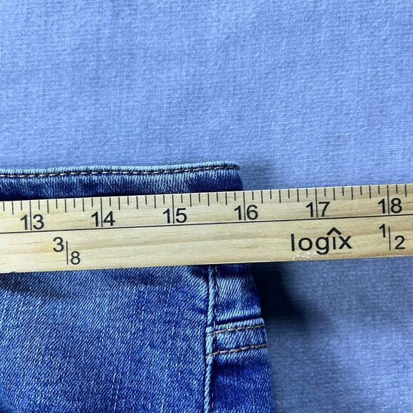 BKE Jeans Womens 31x31.5 Billie Slim Bootcut High Rise Stretch Denim Medium Wash - Picture 5 of 8